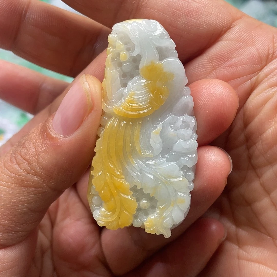 颈饰未镶嵌翡翠翡玉缘翡翠