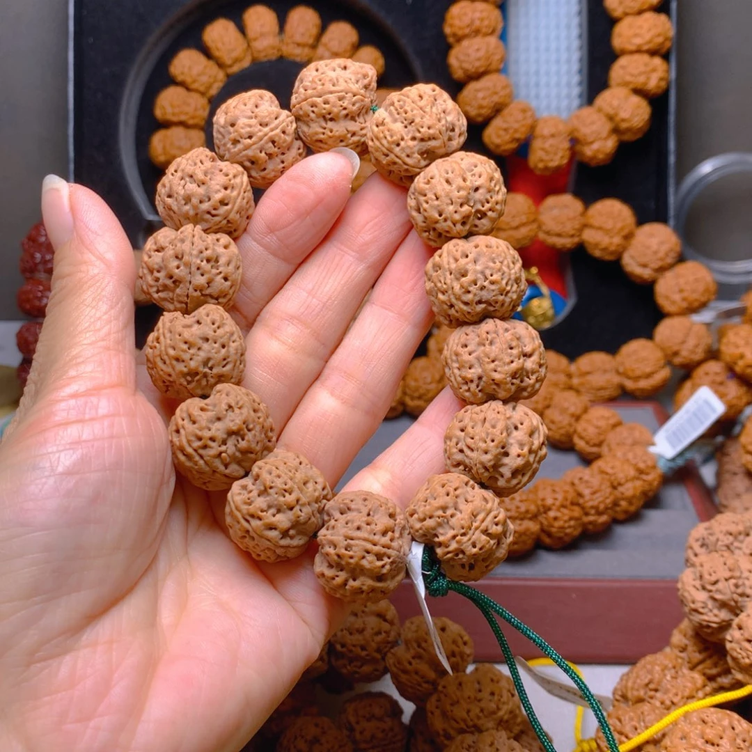 金刚菩提手串金刚菩提凹底梅花