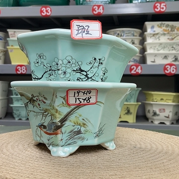 紫砂紫砂花盆0808