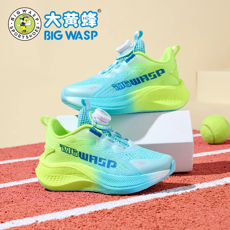 大黄蜂童鞋男童运动鞋秋季网面透气轻便软底减震儿童跑步鞋学生鞋