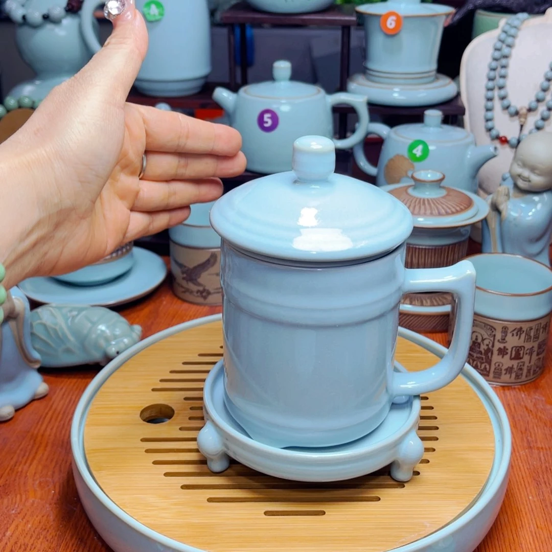 【闪购商品】汝州单壶单杯，茶盘，杯