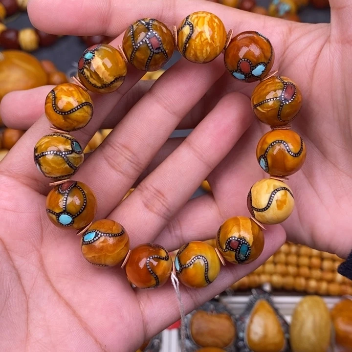 蜜蜡未镶嵌裸石蜜蜡L