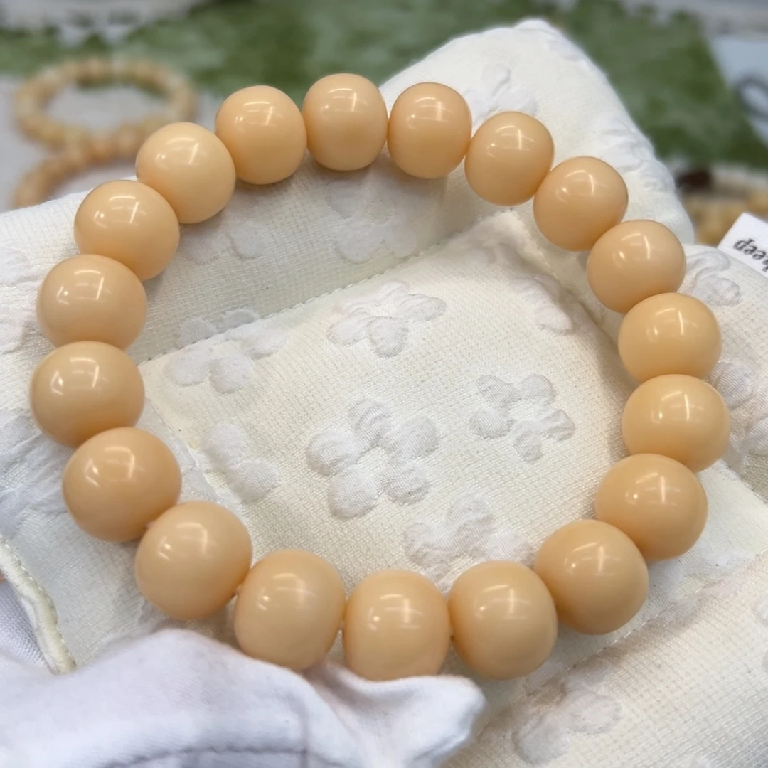 菩提根/象牙果吊坠15干磨橘粉055