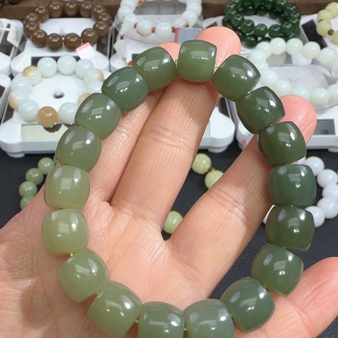 和田玉手链未镶嵌