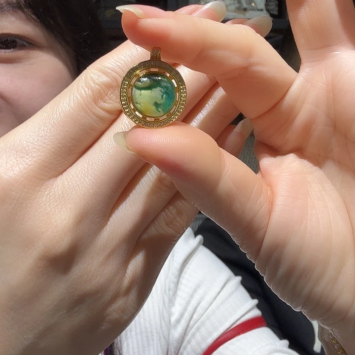 银S925时来运转侧挂