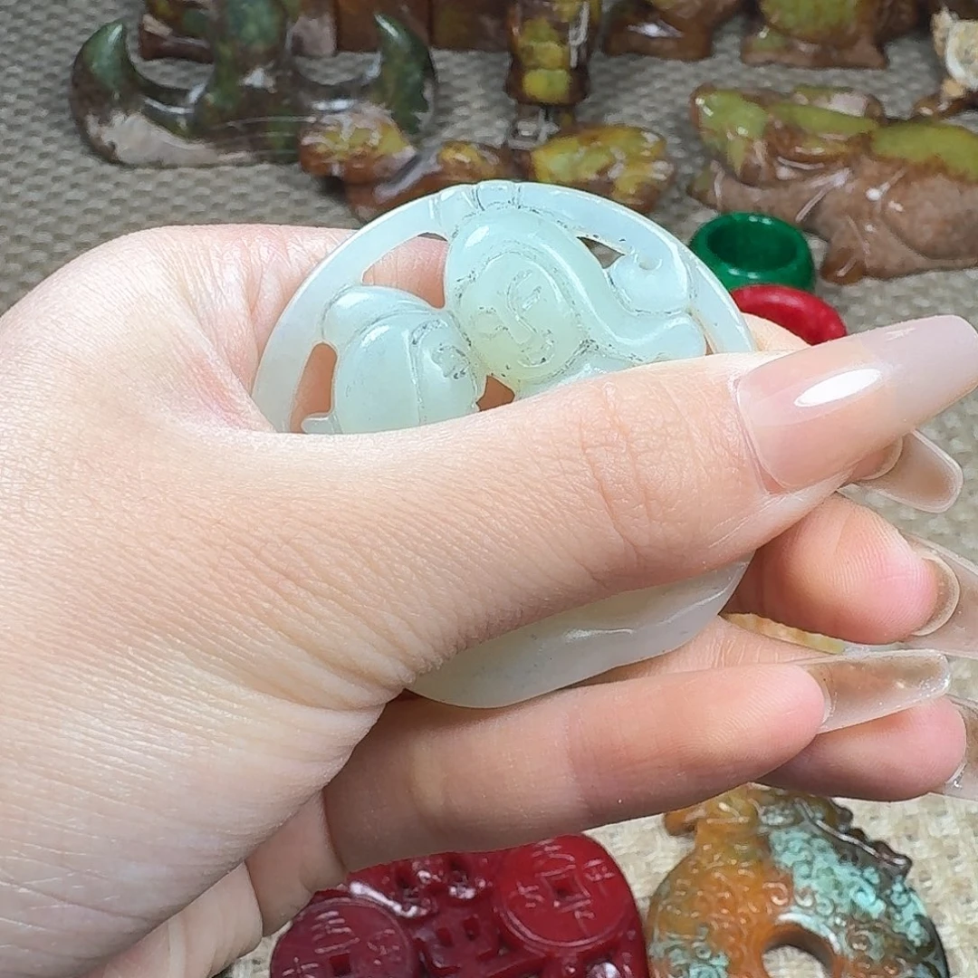 白玉菩提吊坠用****7挂件