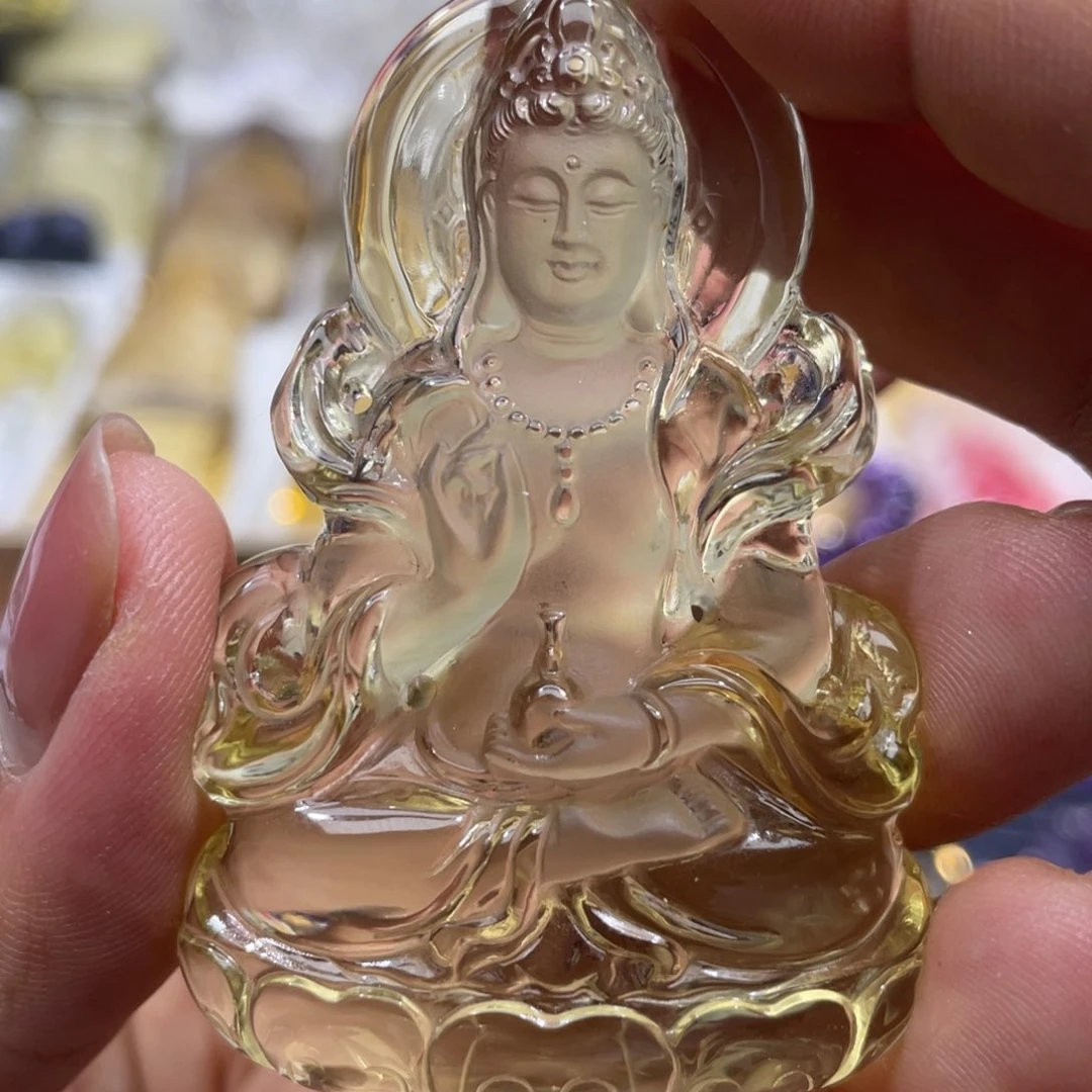 未镶嵌颈饰水晶定制