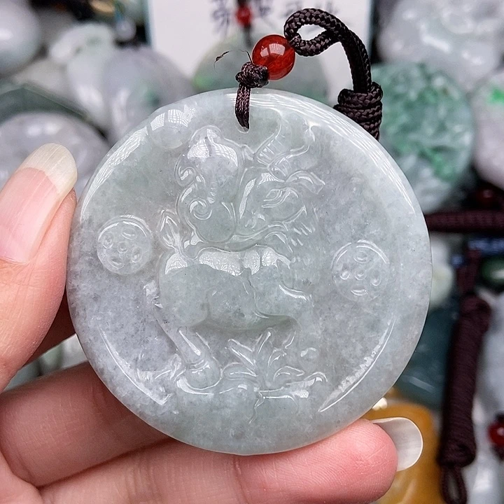 颈饰未镶嵌翡翠翡翠