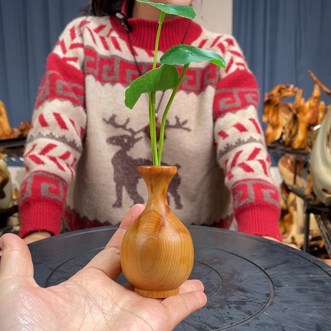 柏木（崖柏）手把件