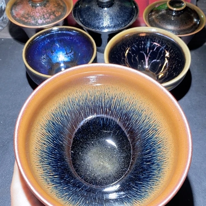 茶盏建盏主人杯品茗杯茶壶茶具