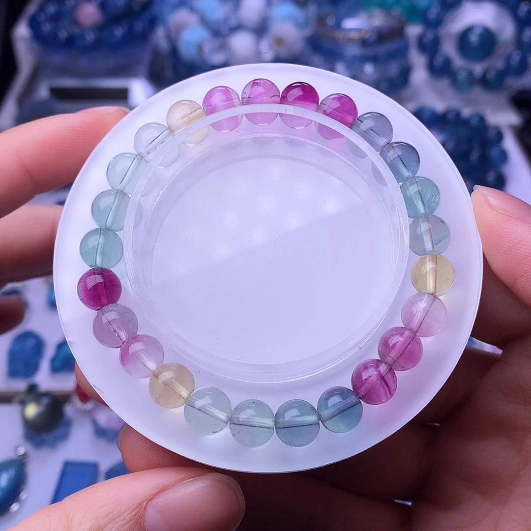 未镶嵌手链水晶多样性