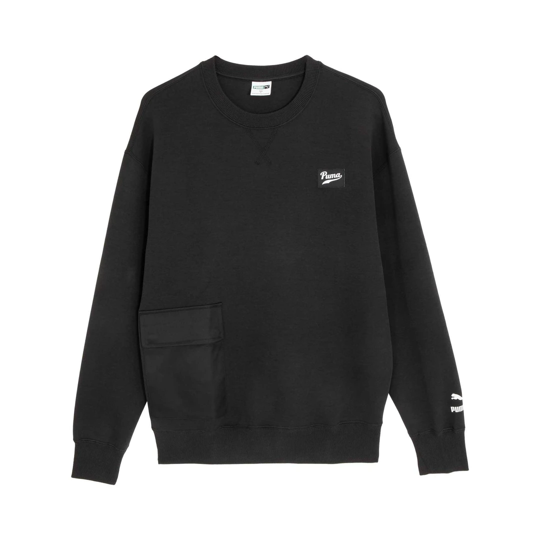 PUMA/彪马【大仓】男女同款休闲运动弹力个性舒适卫衣 621666-43-01
