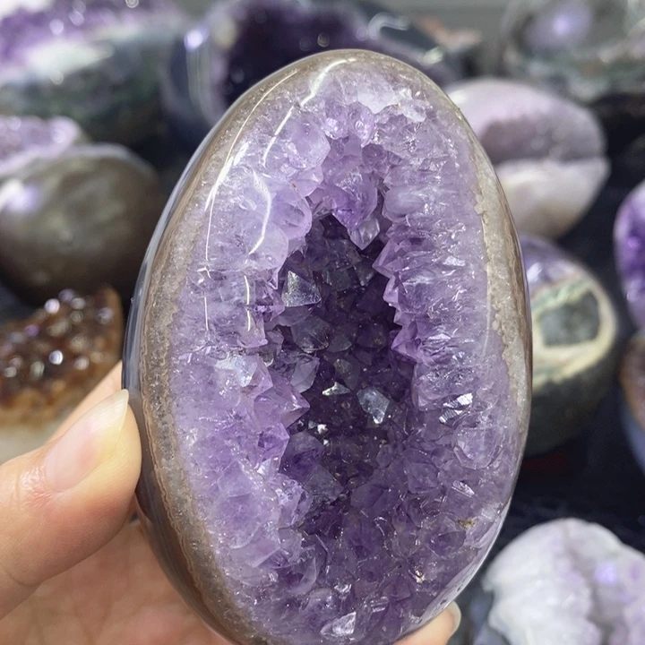 未镶嵌珠宝半成品紫晶