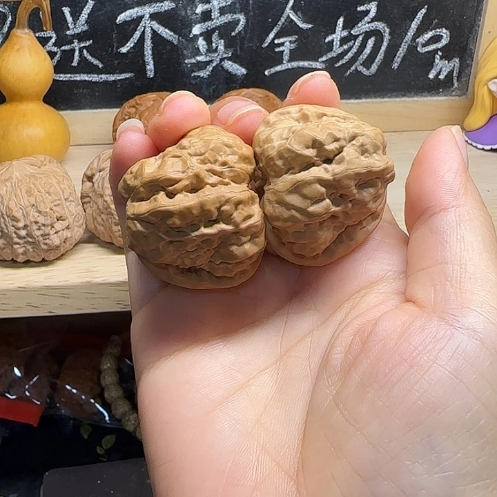 核桃手串/手链蛙蛙38+肚尖有修