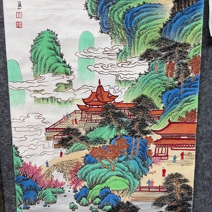 石***心国画手绘国画专用链接
