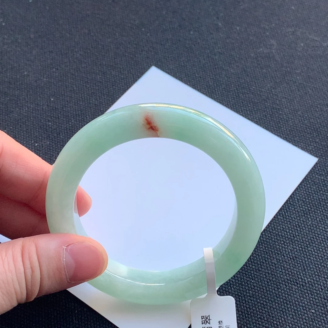 翡翠未镶嵌手镯4号