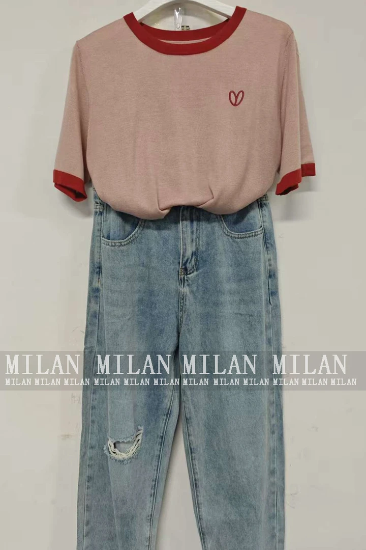 G5748时尚休闲夏装套装