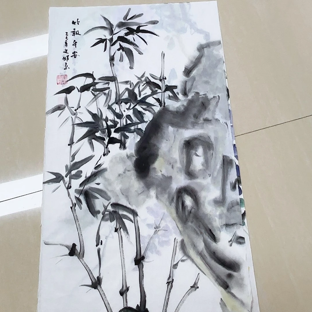 国画国画作品多次