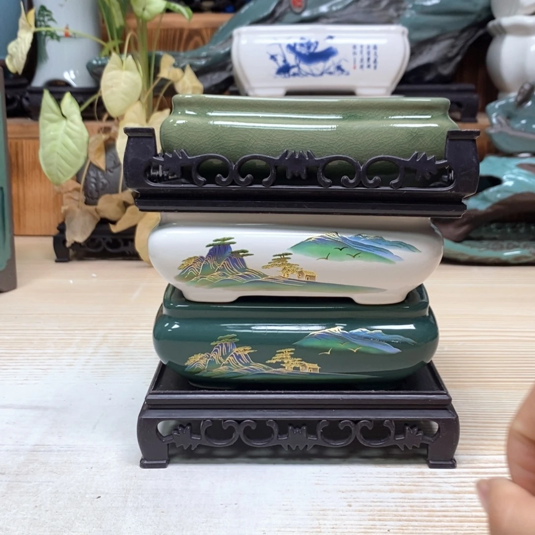 花盆紫砂陶瓷艺术花盆陶瓷