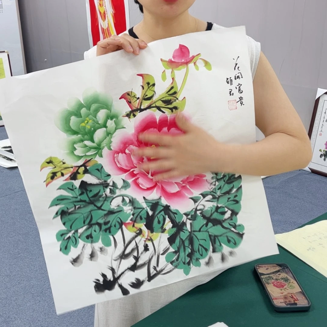 国画宣纸国画纯手绘作品