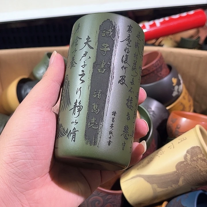 茶杯紫砂全手工紫砂主人杯