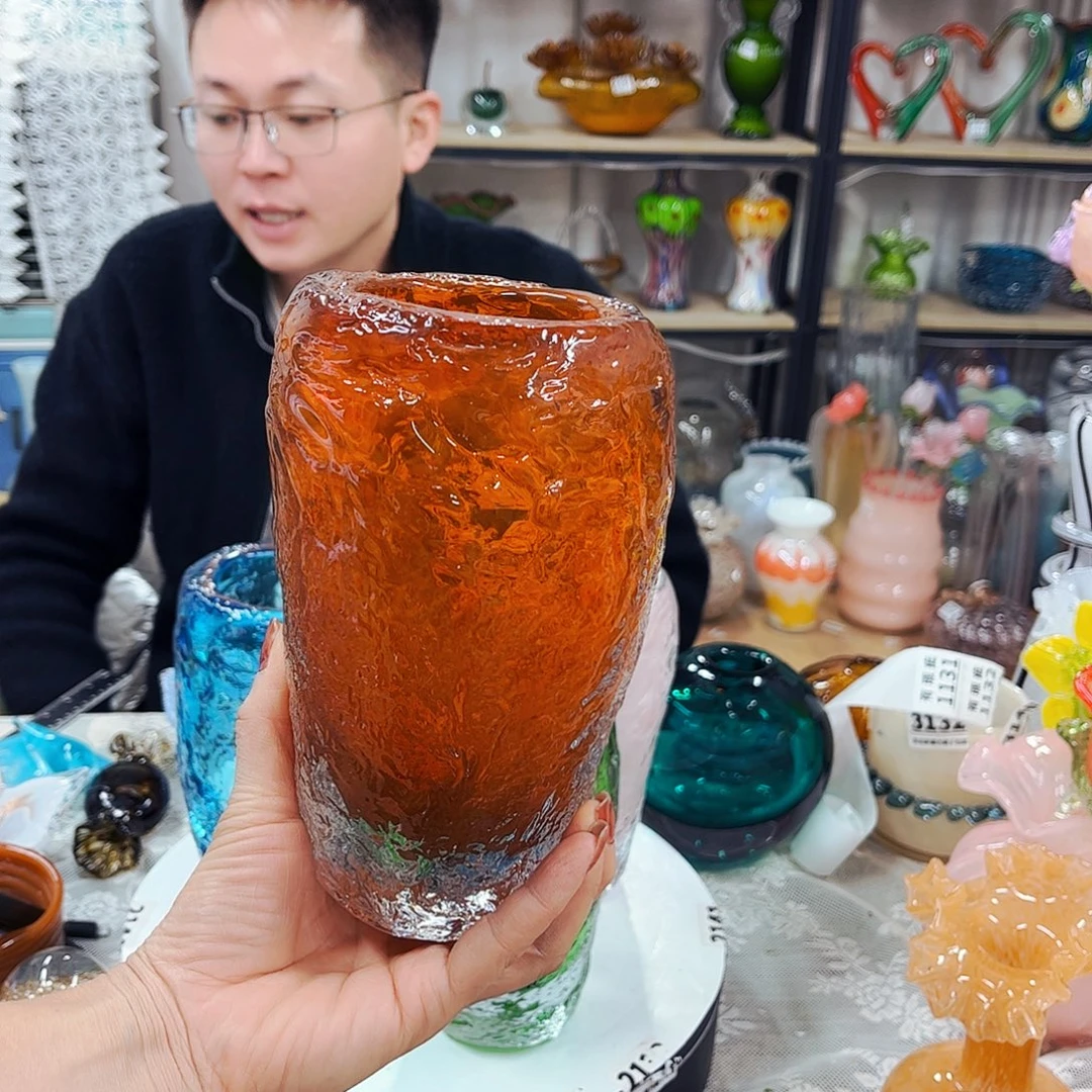 琥珀瓶 家悦琉璃工艺品