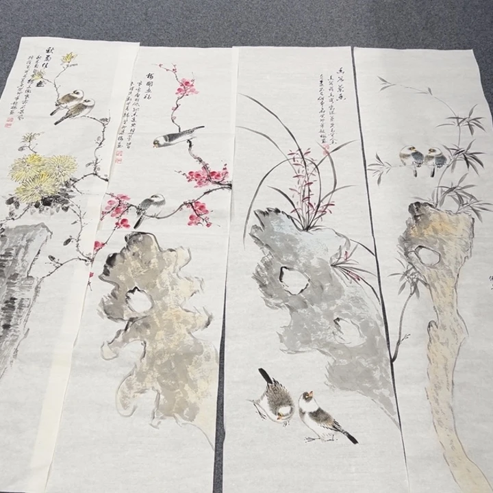 国画国画纯手绘作品