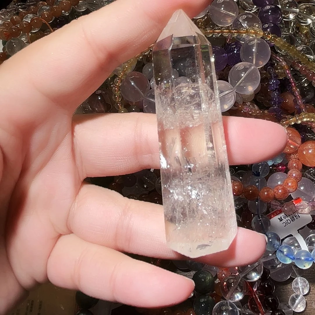 水晶手链未镶嵌金字塔摆件