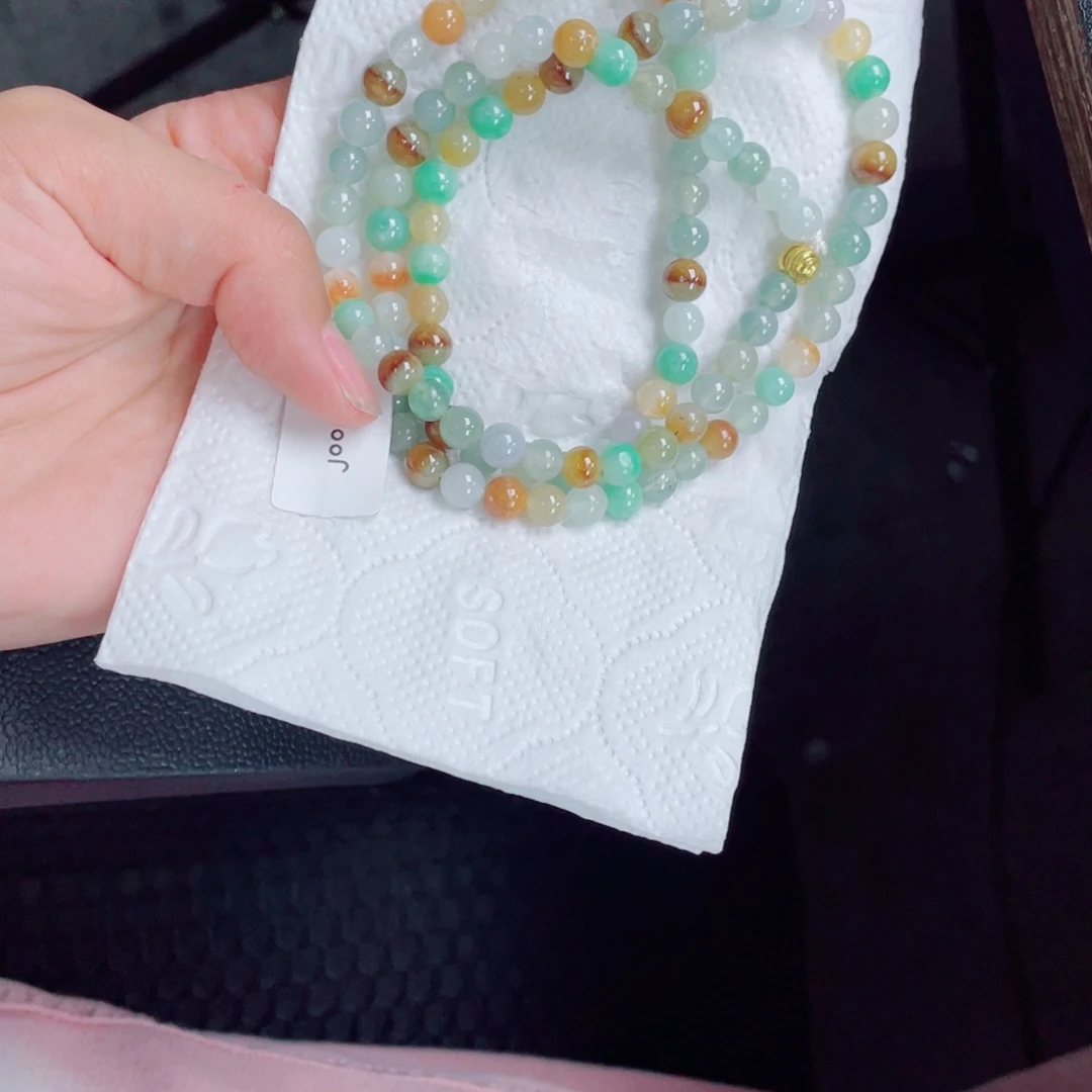 定制翡翠未镶嵌珠串
