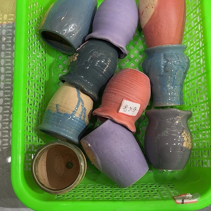 瑕疵粗陶花盆瑕疵
