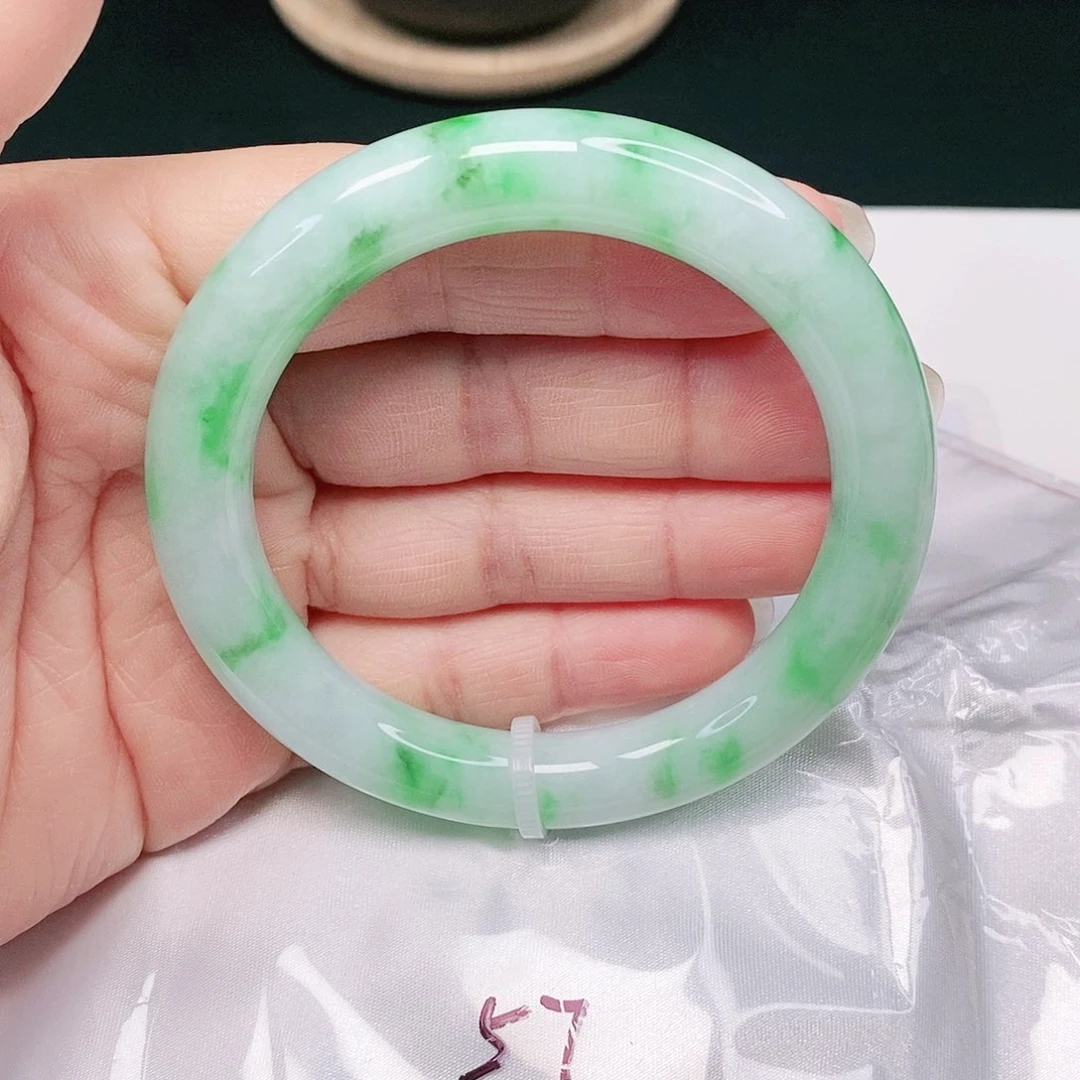 【闪购商品】翡翠手镯未镶嵌正圆