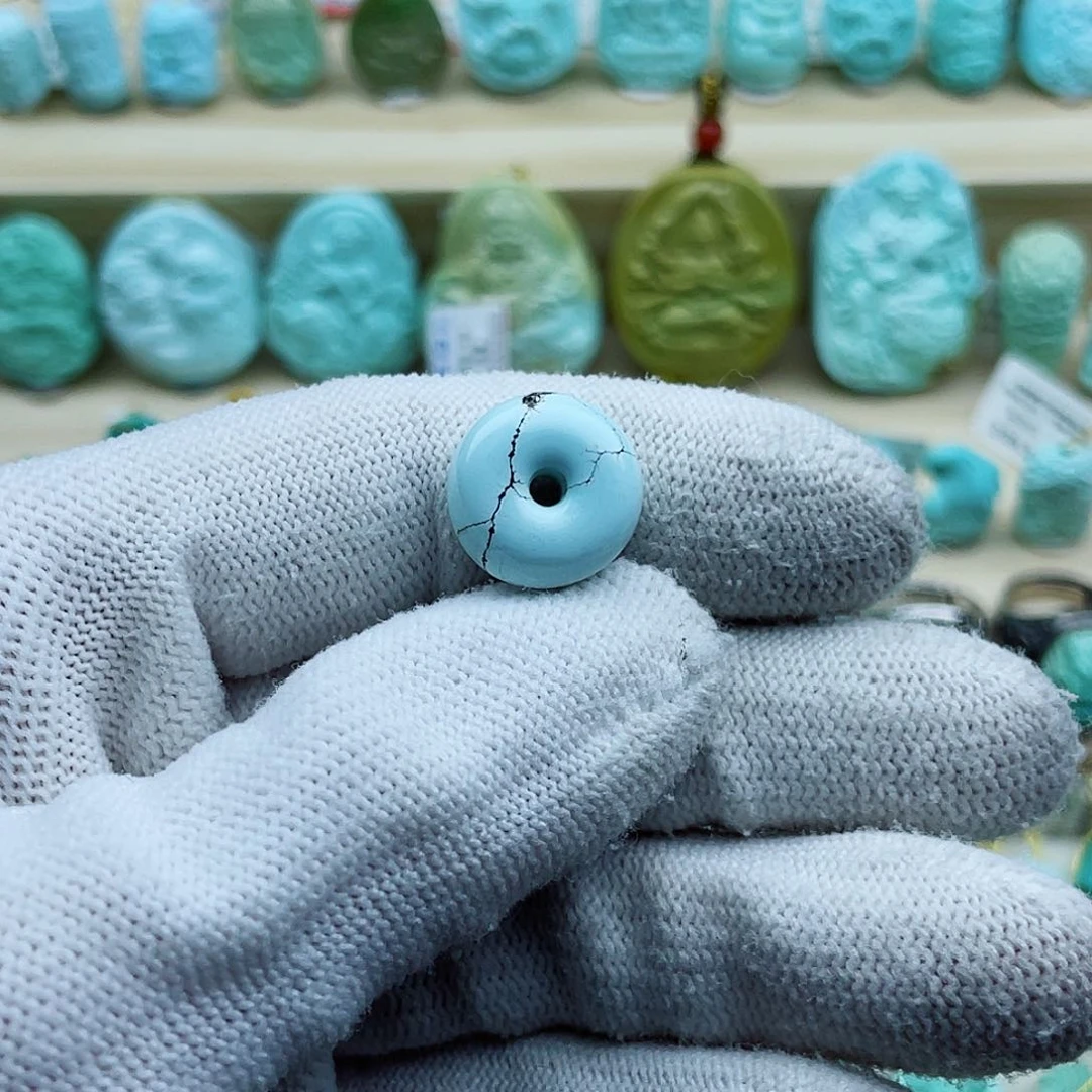 未镶嵌绿松石珠宝奇石