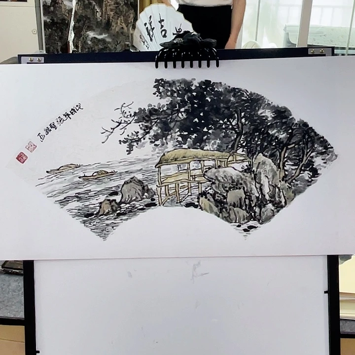 国画张圣敏先生纯手绘作品