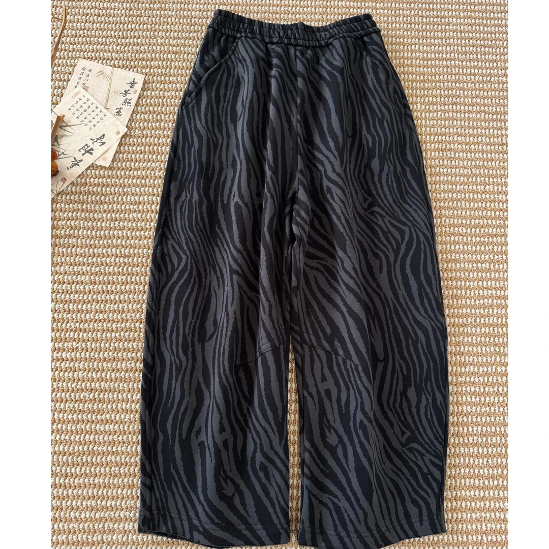 K348  秋冬新款直筒休闲裤