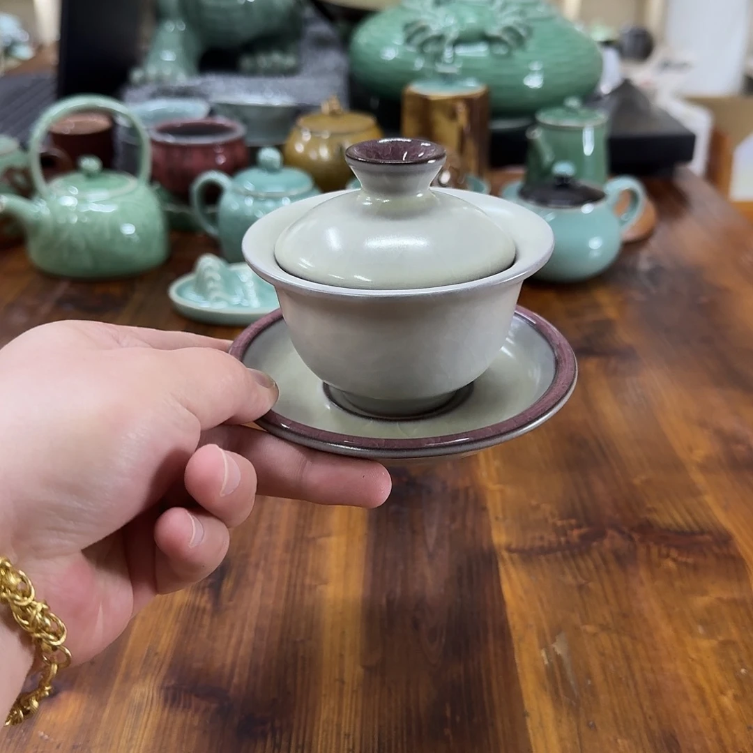 小仲青瓷茶器微瑕87992