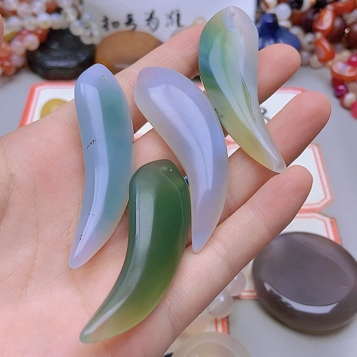 【闪购商品】未镶嵌玛瑙/玉髓珠宝半成品梦*