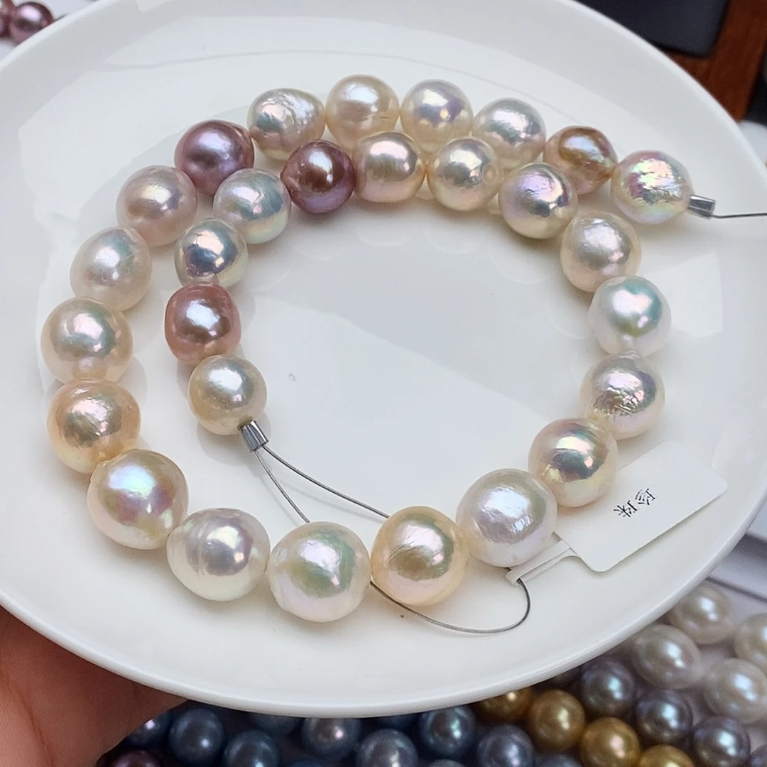 颈饰淡水珍珠银S925镶嵌