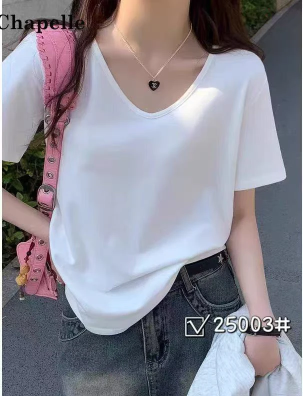 25003新款韩版宽松T恤
