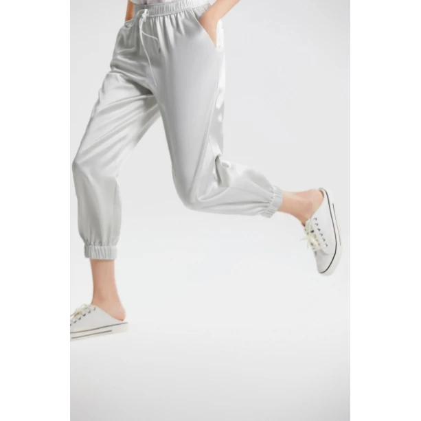 福利款226419姆米桑蚕丝慢跑裤（直播专享）