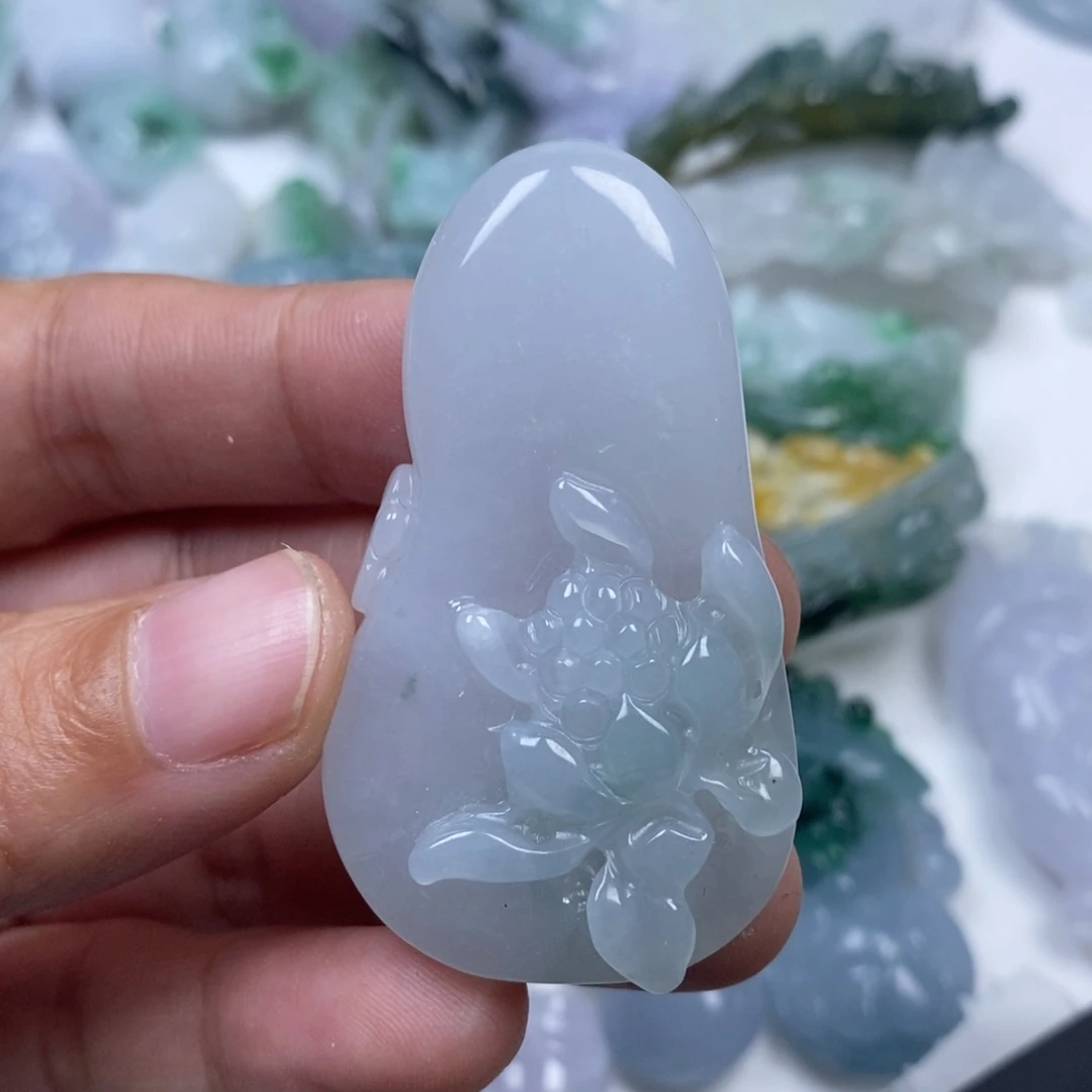 颈饰未镶嵌翡翠翡翠