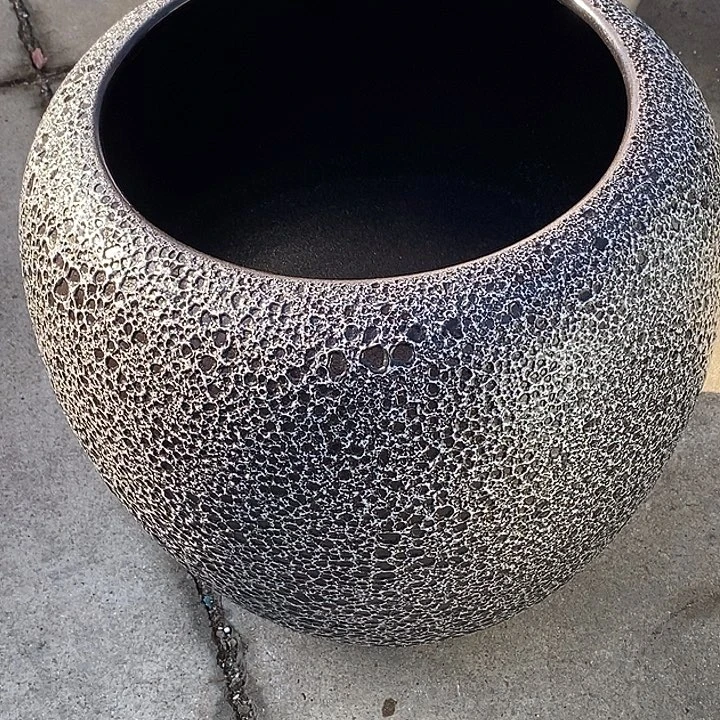 紫砂花盆内27高度36苹果瑕疵