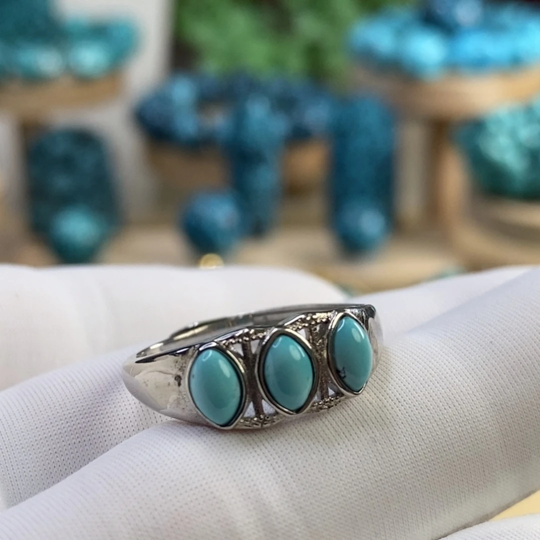 绿松石银S925镶嵌其他