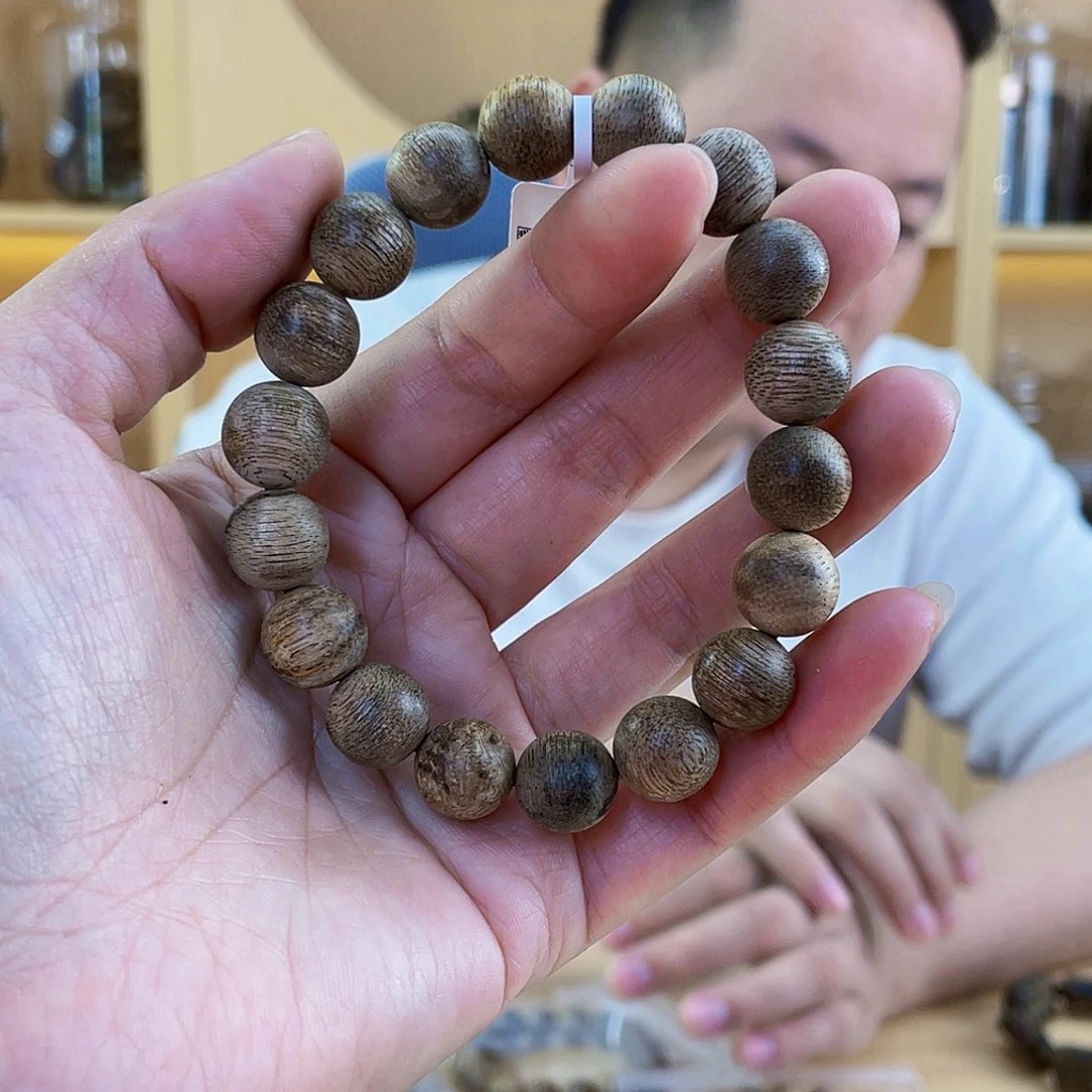 沉香沉香碎屑柬埔寨圆珠单圈1.1/9克多样性发一