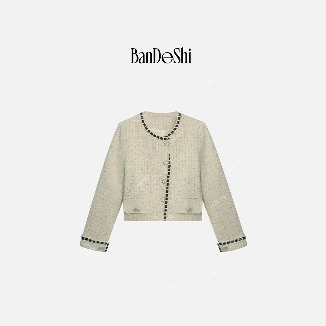 【C1698】#班德施-原创时尚设计师品牌小香风外套XF