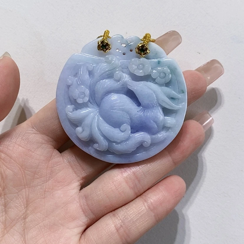 【闪购商品】翡翠未镶嵌颈饰