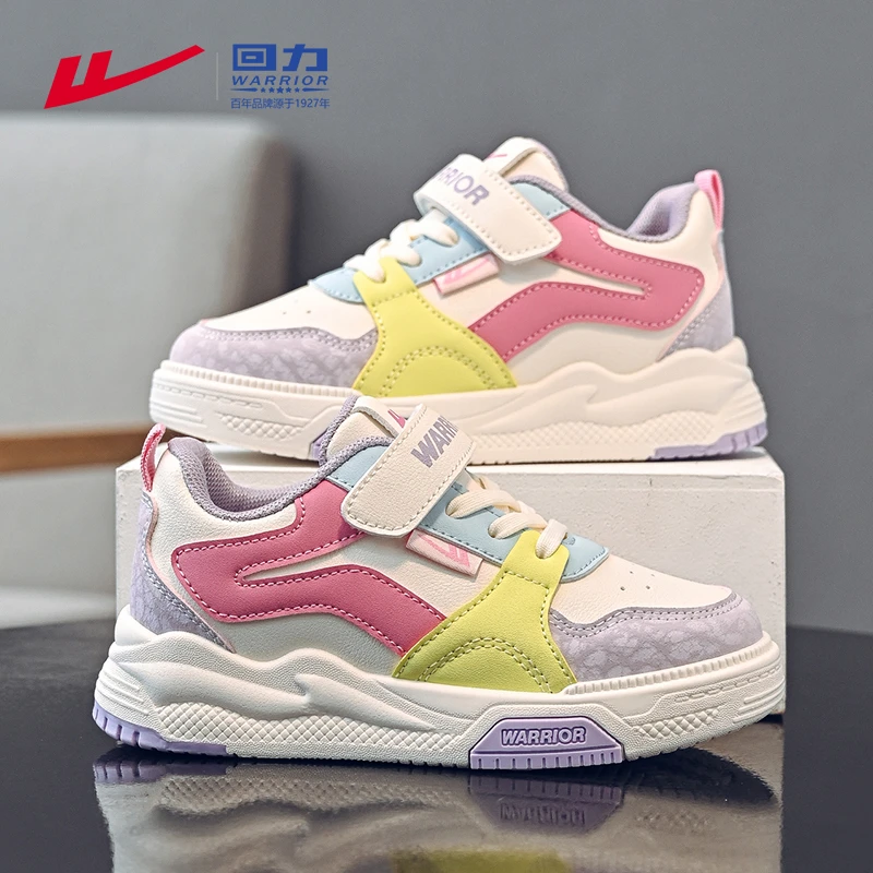 回力童鞋女童板鞋2025秋季新款中大童休闲板鞋女孩潮款儿童运动鞋