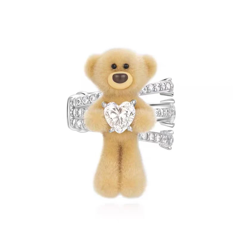 编码E155 小熊耳夹