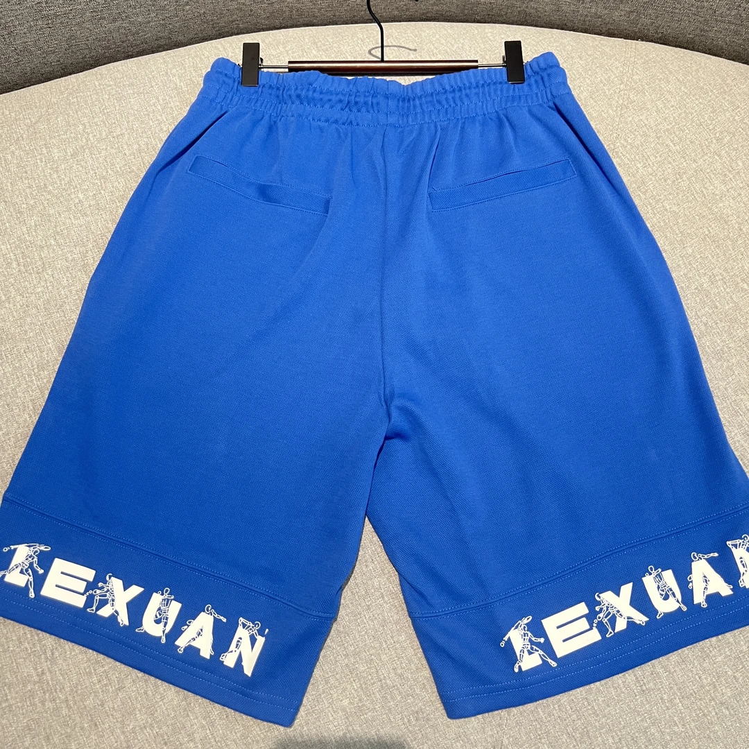 男女同款华夫格吸湿排汗短裤