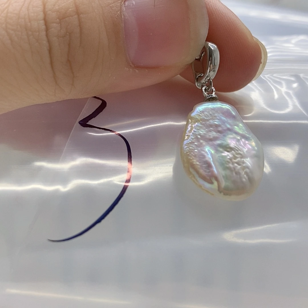 合金淡水珍珠颈饰