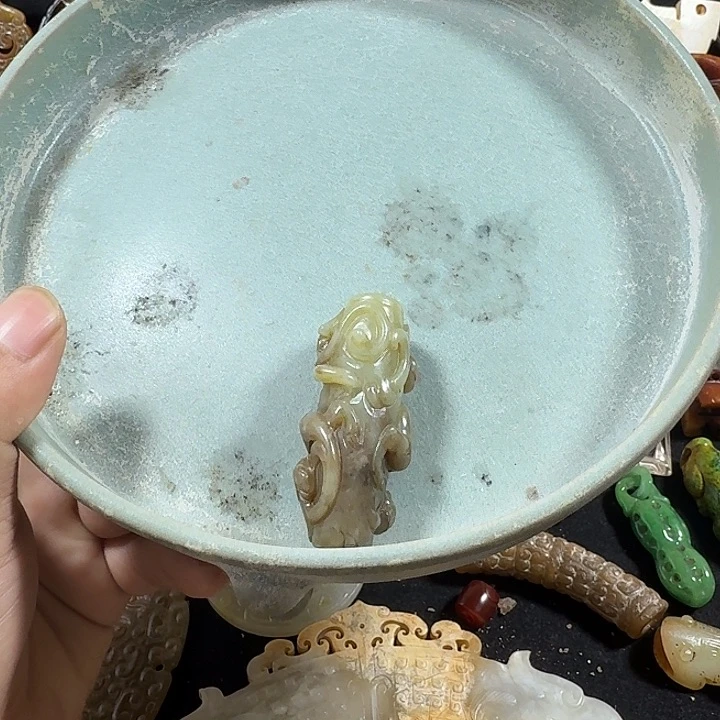 古***堂摆件瓷玉1111111111